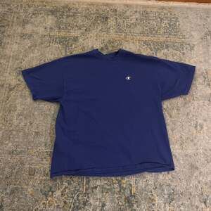 Vintage Purple Champion embroidered logo T-shirt